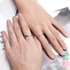 2Pcs Sun and Moon Lovers Couples Matching Rings Set Promise Wedding Bands Kit Adjustable for Him and Her Fashion Jewerly ► Photo 2/6