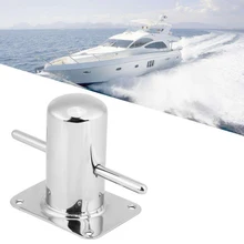 Со сменной базой Профессиональный Для Яхты Из Нержавеющей Стали Прочный Столб аксессуары швартовка полированная лодка крест столбик