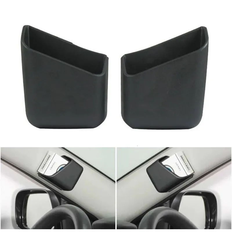 

2Pcs Universal Car Organizer Stowing Tidying Truck Pillar Storage Box Cigarette Glasses Card Bag Auto Accessories Decor
