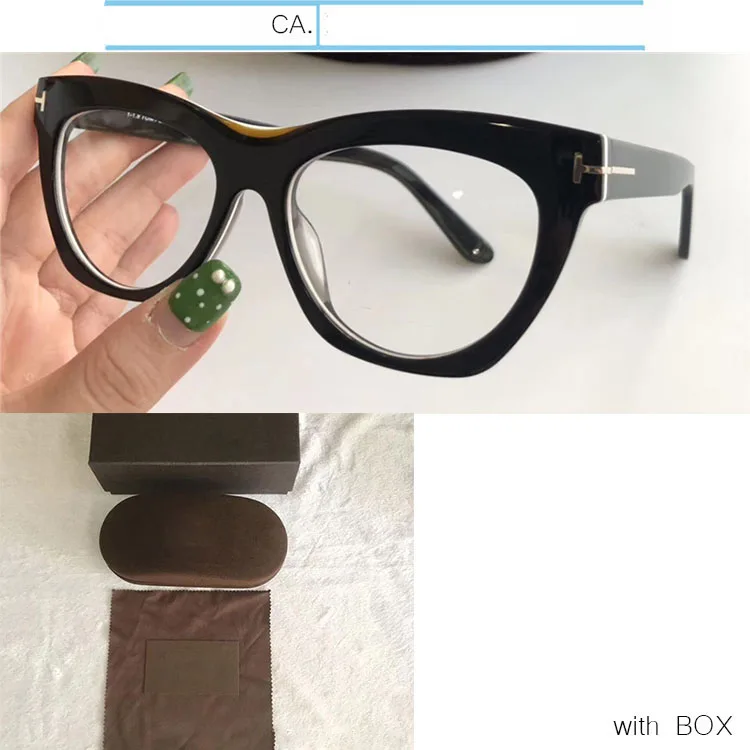 CA.-with BOX IVSTA, высокое качество, TF5559, оптические очки, оправа для женщин, ручная работа, ацетат, роскошный бренд, дизайнерские линзы по рецепту, близорукость, для вздоха - Цвет оправы: CA.-with BOX