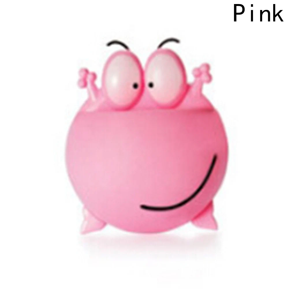 Lovely Cartoon Frogs Shaped Toothbrush Toothpaste Holder Sucker Type Toothbrush Holder Bathroom Tool