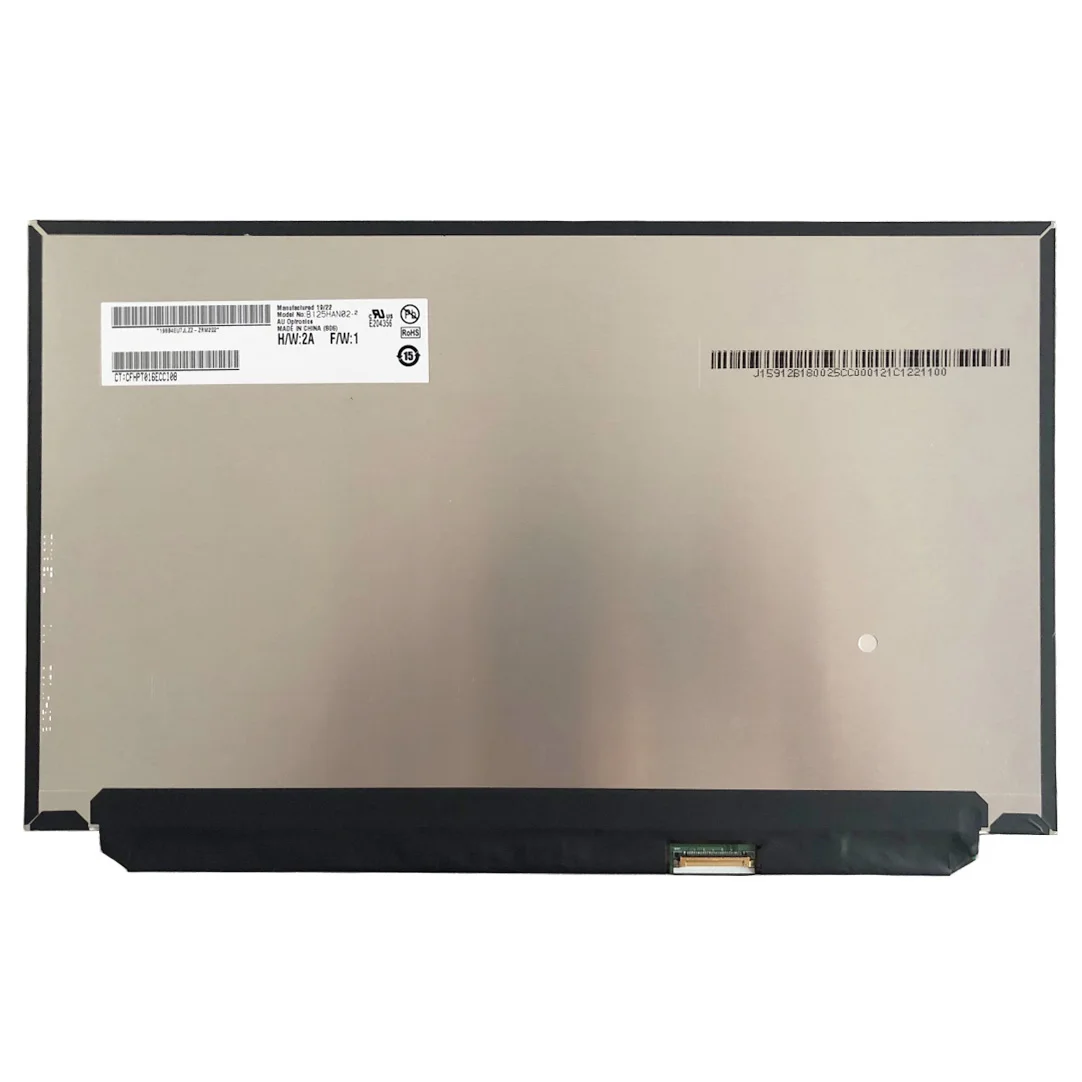 

12.5 Inch Laptop LCD Screen B125HAN02.2 M125NWF4 R0 R1 R3 For Thinkpad X260 X270 X280 IPS Display Panel 30 Pins Non-Touch