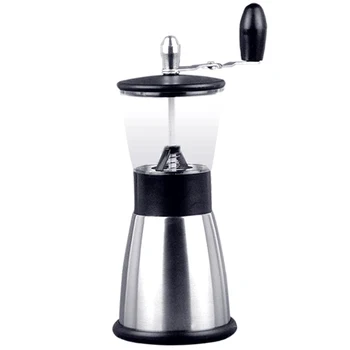 

Manual Coffee Grinder,Hand Coffee Grinder with Conical Ceramic Burr,Foldable Handle,for Drip Coffee,Espresso,French Pres