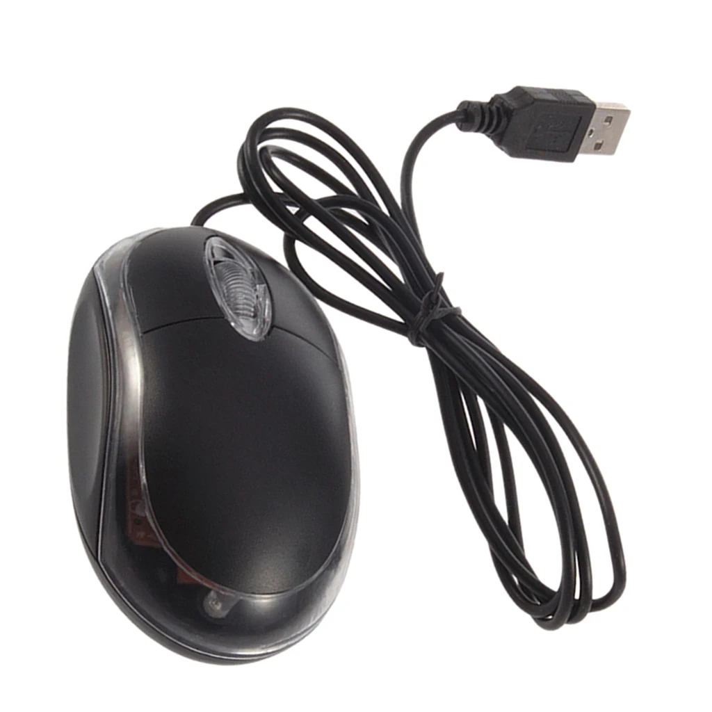 Портативная мини USB Проводная офисная домашняя Рабочая мышь Мыши для ПК