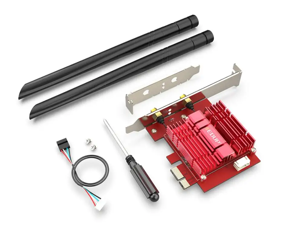 Двухдиапазонный 3000 Мбит/с беспроводной PCI-E Wifi адаптер для настольных ПК с Intel Wi-Fi 6 AX200 Bluetooth 5,0 802.11ax/ac 2,4G/5G карты