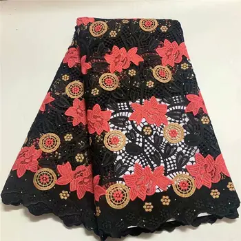 

Clearance Hot Selling Swiss cord lace African guipure french lace fabric 2020 lace fabrics high quality for wedding dress F1253