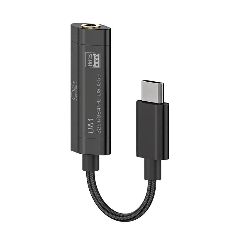 SHANLING UA1 Adapter ESS ES9218P Hi-Fi Chip DSD 256 Hi-Res 32bit/384Khz USB-C DAC/AMP With High-Purity Copper Cable | Электроника