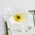 Blanco 5 piezas de amapola искусственные de seda фарфор de amapola decoración de fiesta de novia de fiesta de boda - Цвет: Blanco
