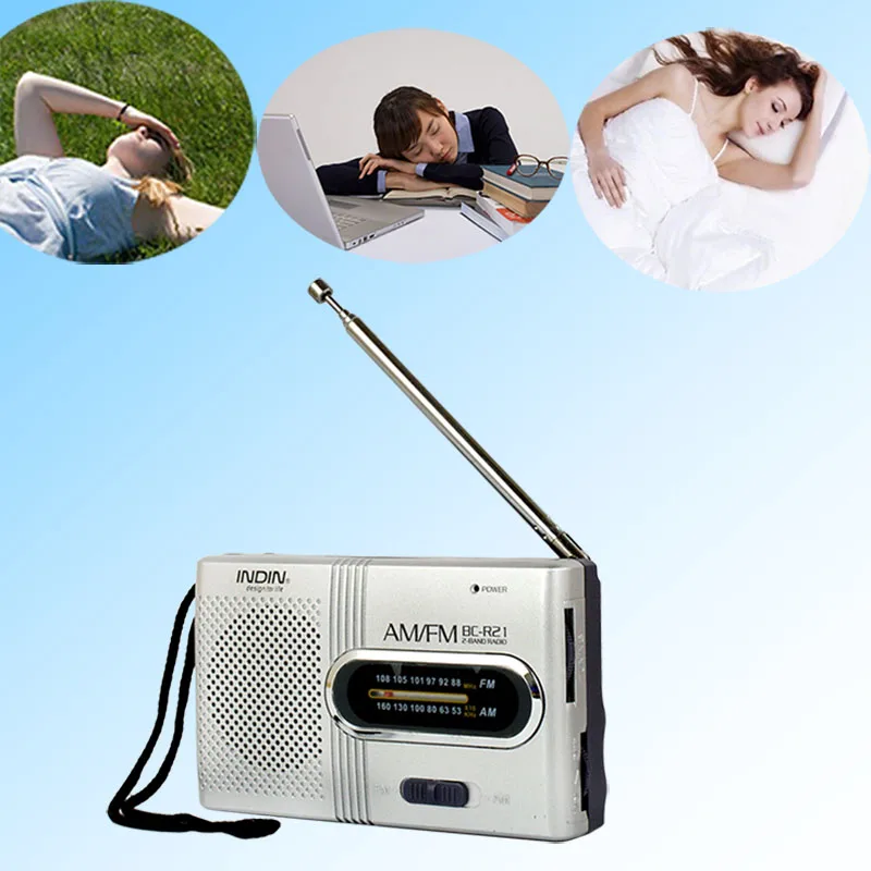 Универсальный радио плеер встроенный динамик AM/FM AM 530-1600 FM 88-108 кГц карманный портативный мини мир стерео приемник R21 Radyo