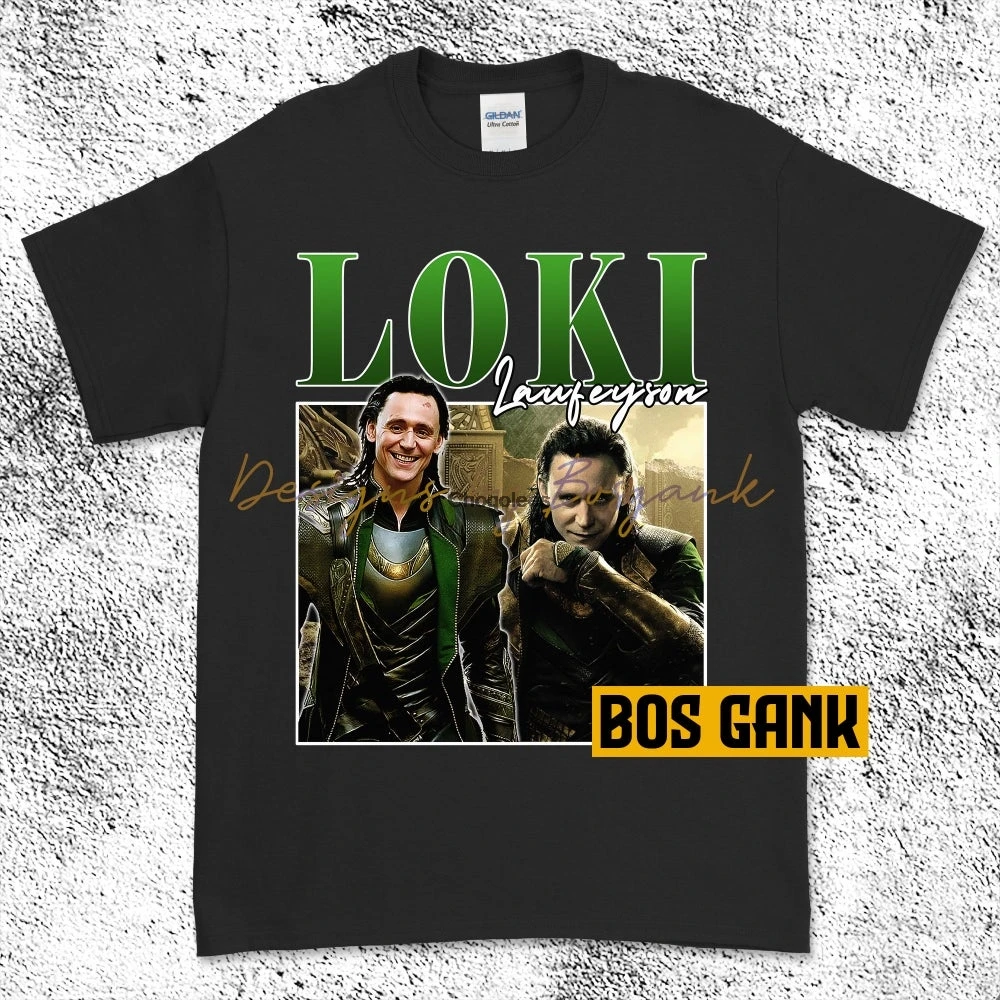 Классические ретро-футболки Loki Laufeyson футболка в винтажном стиле с рисунком Тома