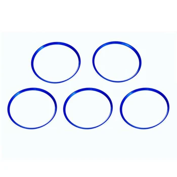 

Car Decorative Circles For Mercedes-Benz CLA GLA Class 2013-2018 Car Air Outlet Socket AC Ring Trim Blue