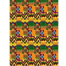 ghana kente африканская восковая ткань Феникс hitarget настоящая вощеный хлопок африканская восковая печатная Ткань 6 ярдов для платьев