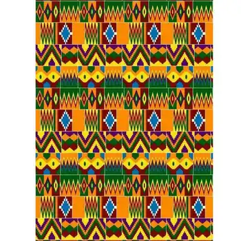 

2019 ghana kente african wax fabric phoenix hitarget real 100% cotton wax fabric african wax prints fabric 6 yards for dresses