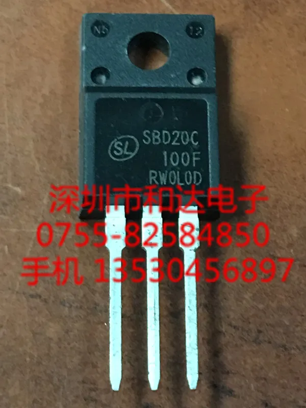

SBD20C100F TO-220F 100В 20A