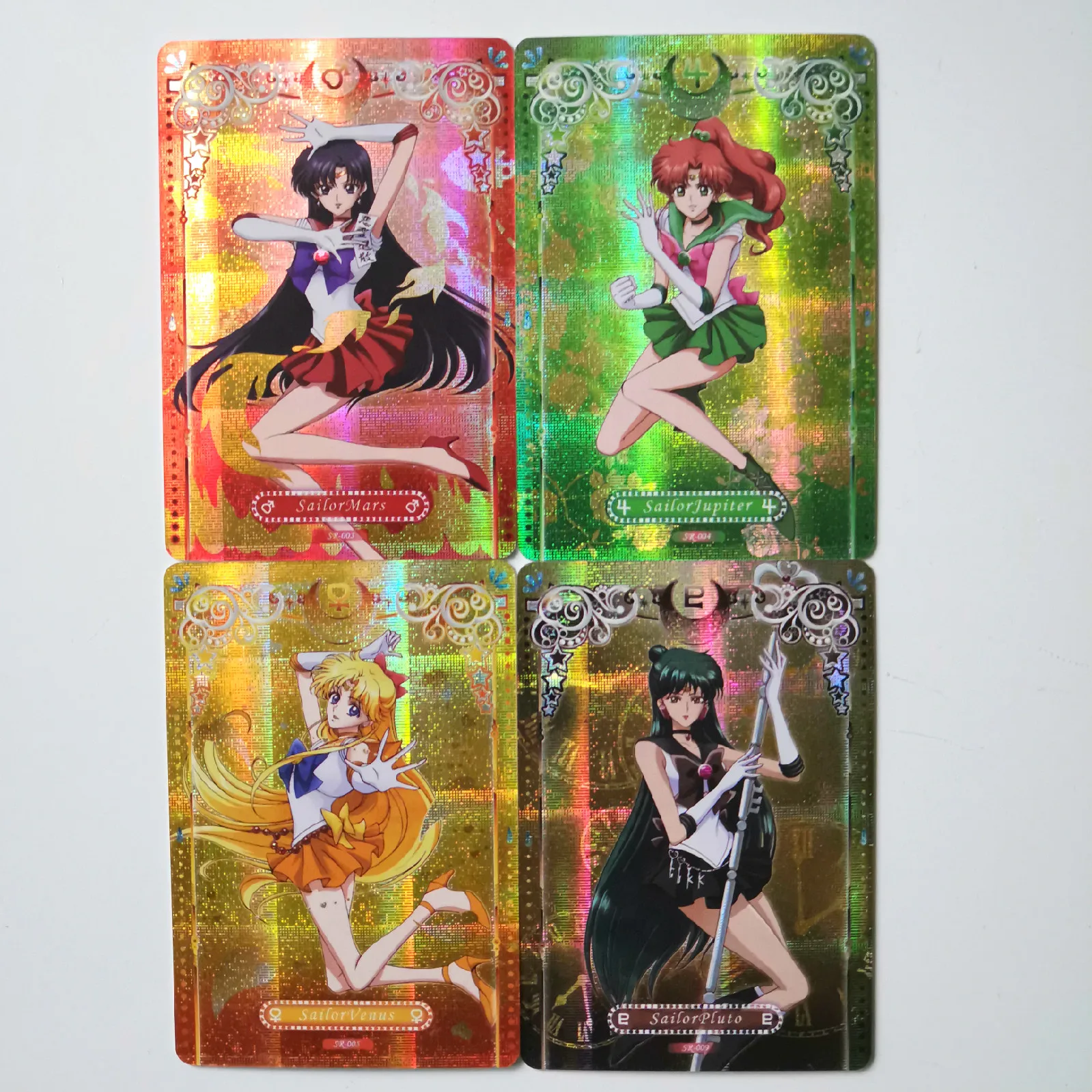 Cena 10 sztuk zestaw Sailor Moon 25th rocznica zabawki Hobby Hobby kolekcje kolekcja gier Anime karty