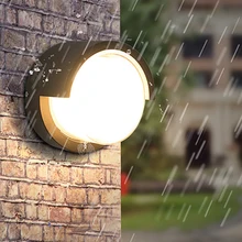 Zerouno наружный настенный светильник IP65 водонепроницаемое Освещение стен лампы для гардерна крыльца коридора ночного ежедневного освещения 220 в 12 Вт светодиодные лампы