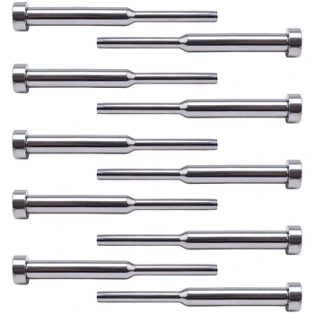 

New 10 PCS Cable Railing Kit Invisible Turnbuckle 1/8 inch Swage Threaded Stud Hex Head Fitting Receiver Terminal for Wood & Met