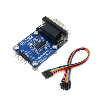 

RS232 To TTL RS232 To UART RS232 Serial Module Board ESD Protection with Dupont Cable