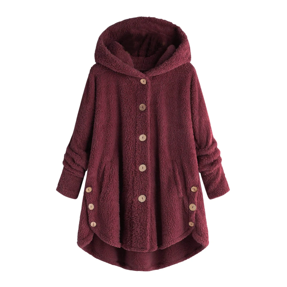 Элегантное женское пальто из искусственного меха на осень и зиму, теплая мягкая меховая куртка для женщин, длинное плюшевое пальто с карманами, повседневная плюшевая верхняя одежда, шуба