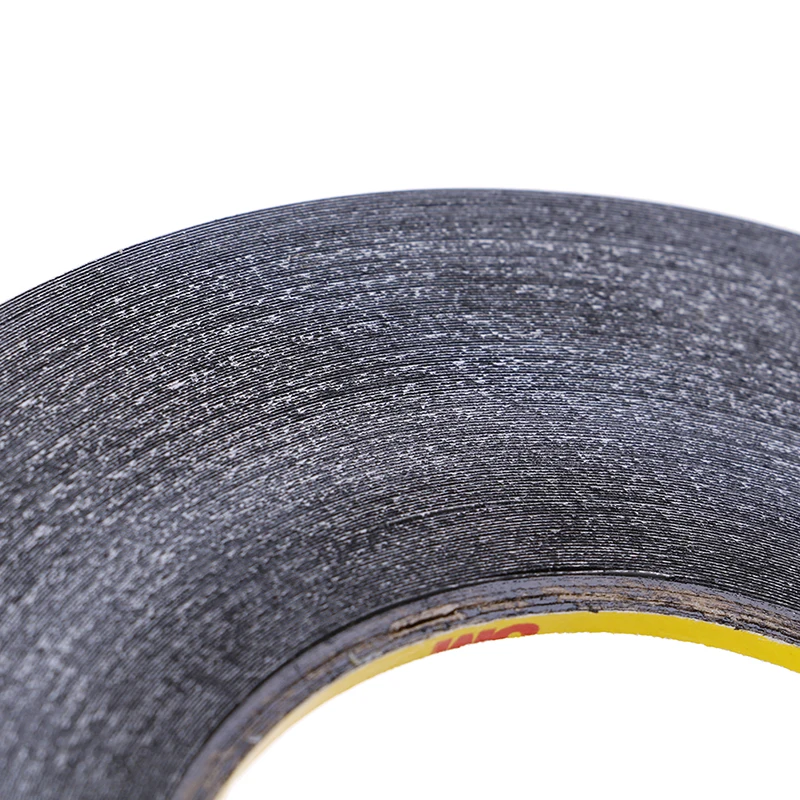 2Rolls 3mm High Temperature Tape Sticker Double-Sided Adhesive Tape Glue Mobile Phone Screen Repair 50m