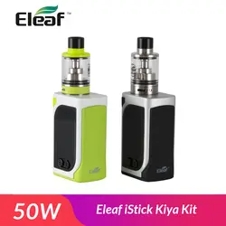 Оригинальный Eleaf iStick кия с GS Juni комплект Max 50 Вт Батарея Mod коробка с 1600 мАч Батарея VW/ TC/TCR электронная сигарета