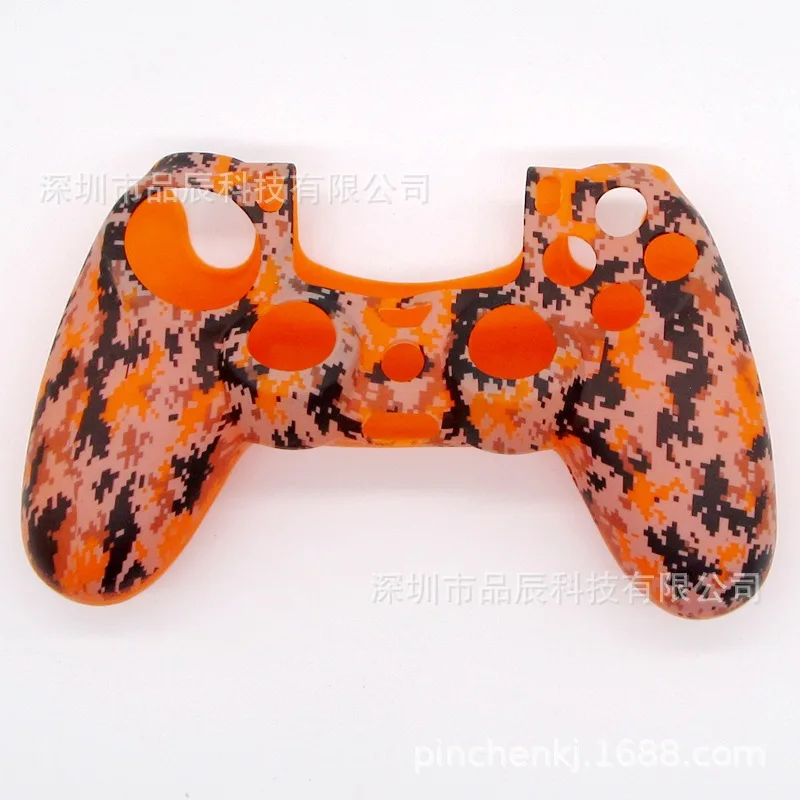 PS4 ручка силиконовый чехол PS4SLIM ручка защитный чехол PS4 Pro защитный чехол PS4 водяная маркировка цифровой камуфляжный чехол
