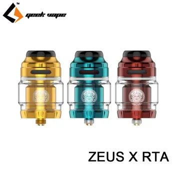 

NEW Original Geekvape ZEUS X RTA Tank 4.5ml Tank Atomizer Support Both Dual and Single Coil E-Cigarettes Atomizer VS ZEUS RTA