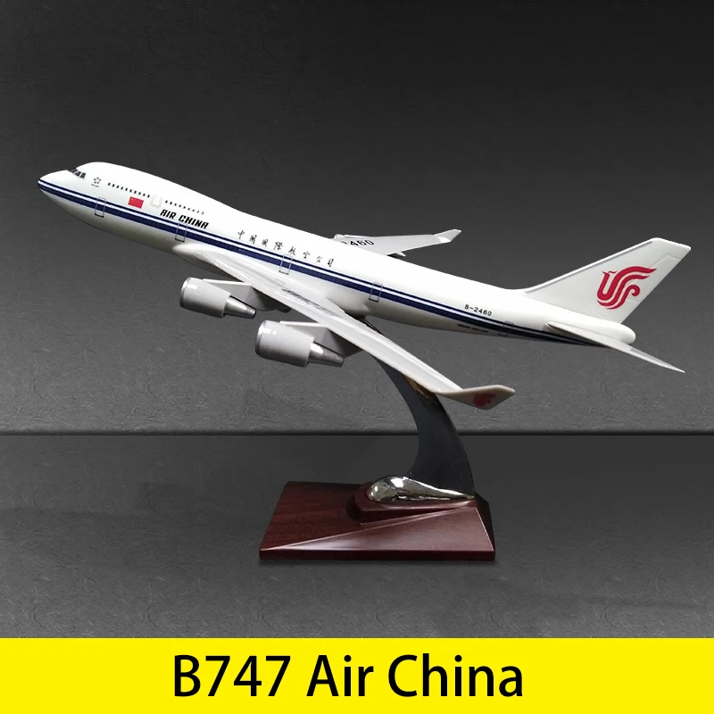 Модель самолета 32 см модель из смолы B737 B777 B747 Игрушечная подарок для детей