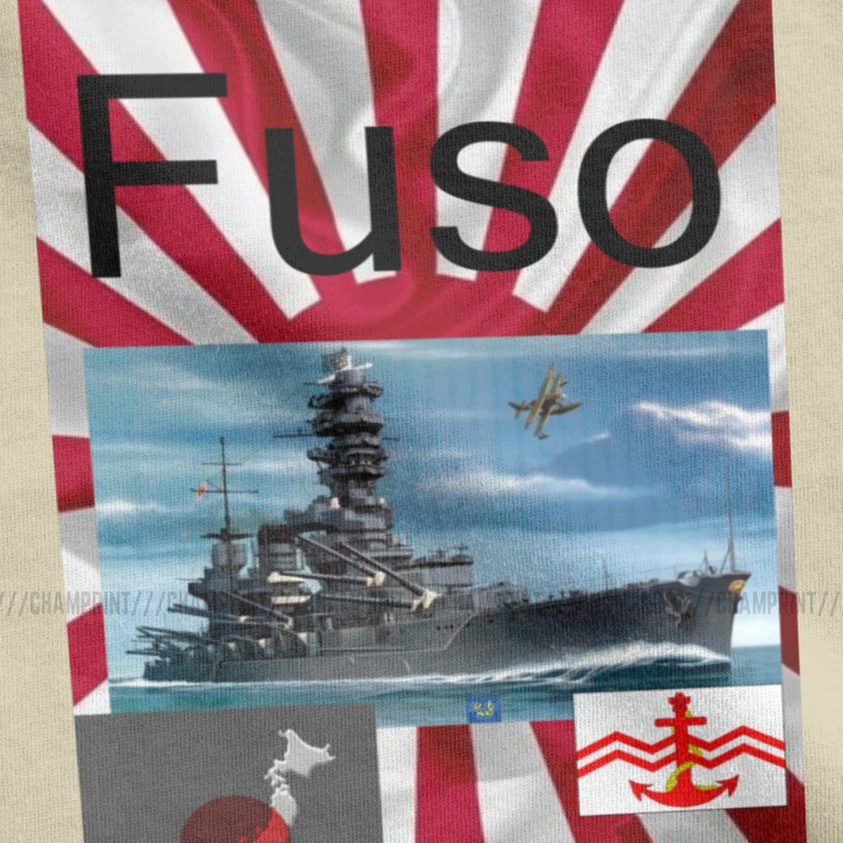 Броненосец Fuso футболки Для мужчин World of Warships Книги по истории военно-морской флот военных игр Игрушки для взрослых натуральный хлопок футболки с круглым вырезом Футболка идея подарка Костюмы
