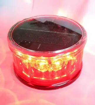Тип магнита 12 шт. красный светодиодный мигающий светильник Предупреждение ющий светильник с желтой ручкой, Предупреждение ющий светильник для безопасности дорожного движения