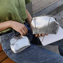 Роскошная женская сумка-мессенджер из мягкой искусственной кожи в стиле ретро, женская сумка через плечо на цепочке, клатч, сумочка Bolso femenino