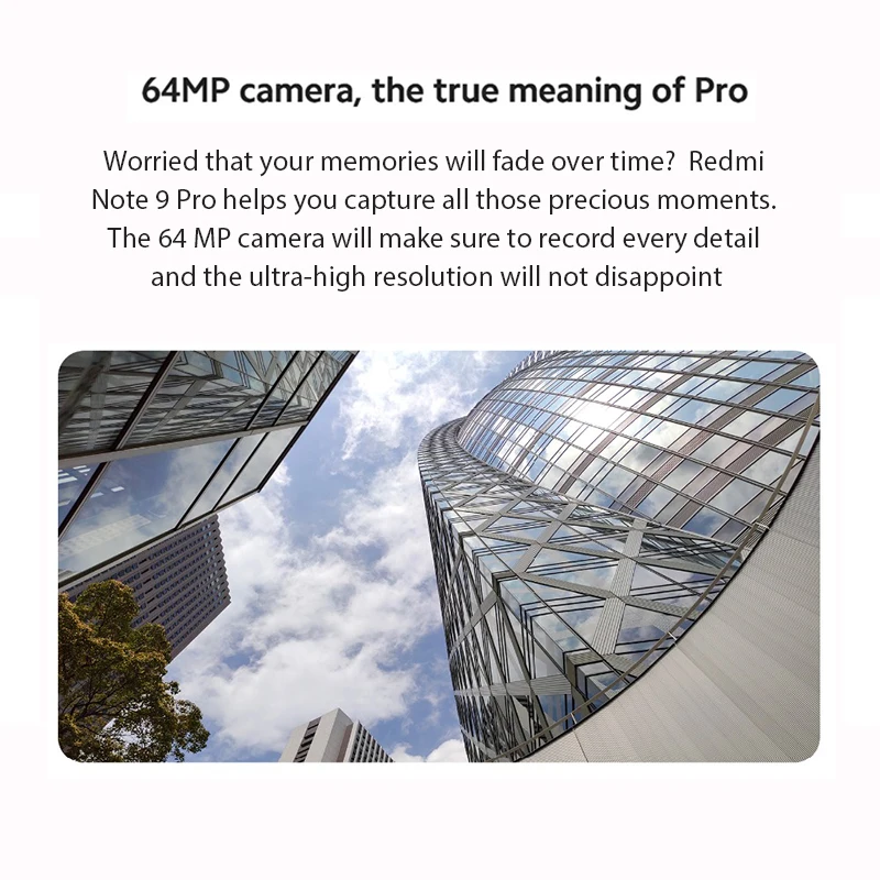 Global Version Xiaomi Redmi Note 9 Pro 6GB 64GB / 128GB Snapdragon 720G 64MP AI Quad Cam Smartphone Note 9 Pro 5020mAh 30W QC Global Version Xiaomi Redmi Note 9 Pro 6GB 64GB / 128GB Snapdragon 720G 64MP AI Quad Cam Smartphone Note 9 Pro 5020mAh 30W QC