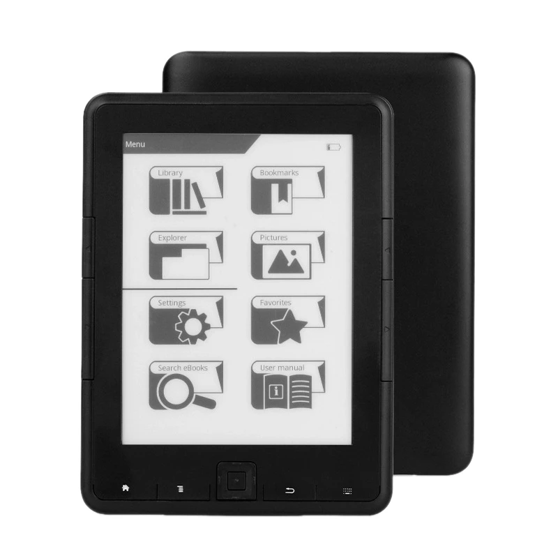 6 дюймов для чтения электронных книг E-Ink Разрешение 800x600 4 чтения электронных книг E-Ink читалка