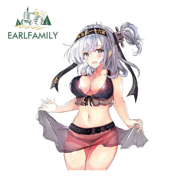 800px x 800px - EARLFAMILY 13cm x 9.9cm for Sexy Anime Girl Bikini Vinyl Decals Trunk  Laotop Car Stickers Bumper Anime Decoration|Car Stickers| - AliExpress