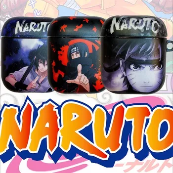 

Matte Uzumaki Naruto Uchiha Itachi Uchiha Sasuke Wireless Bluetooth Headset Cases For Apple Airpods 1/2 Silicone Earphone Cover