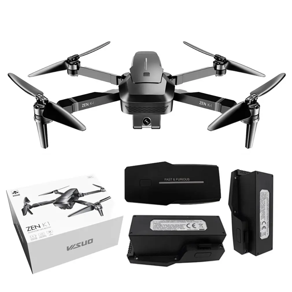 Дрон K1 gps RC с 4K HD двойной камерой управление жестами 5G Wifi FPV Бесщеточный двигатель полёт 2,4G Дрон - Цвет: 3B General Box