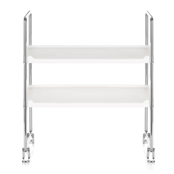 

2-Tier Freestanding Stackable Organizer Shelf Storage Rack for Kitchen Bathroom Countertop or Cabinet