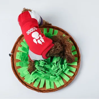 

Pet Sniffing Mat Treasure Hunting Dog Educational Toys Develop Intellectual Mats Dog Bowls Bite Resistant Training Blankets