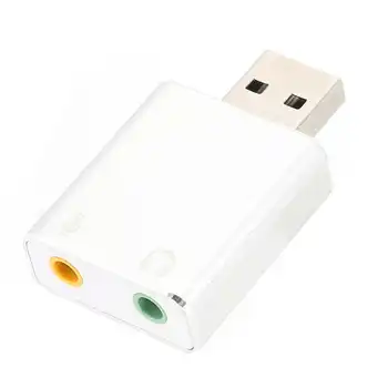 

icon sound cards USB Sound Card 7.1-Channel Drive-Free Audio Interface Soundcard Adapter for Notebook sound card speaker