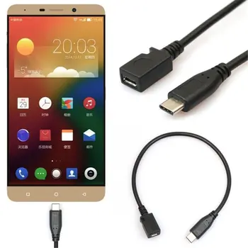 

0.3 Meters USB 3.1 Type C Male to Micro USB Female Data Cable Adapter Converter USB Type C Adapter Cable