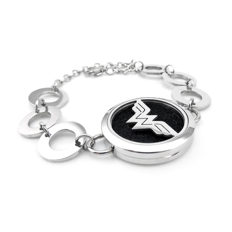 30mm BSH01-15 Круглый Серебряный браслет Дерево жизни(25 мм) ароматерапия/эфирные масла Ароматерапия медальон из нержавеющей стали с войлочными подушечками - Окраска металла: 30mm BSH01-15