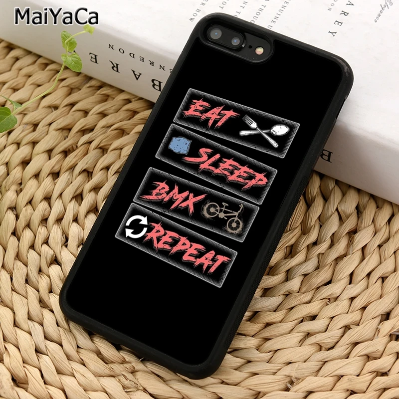 MaiYaCa велосипед BMX Экстремальный Спорт чехол для телефона iPhone X XR XS 11 12 Pro MAX 5 6 7 8 Plus