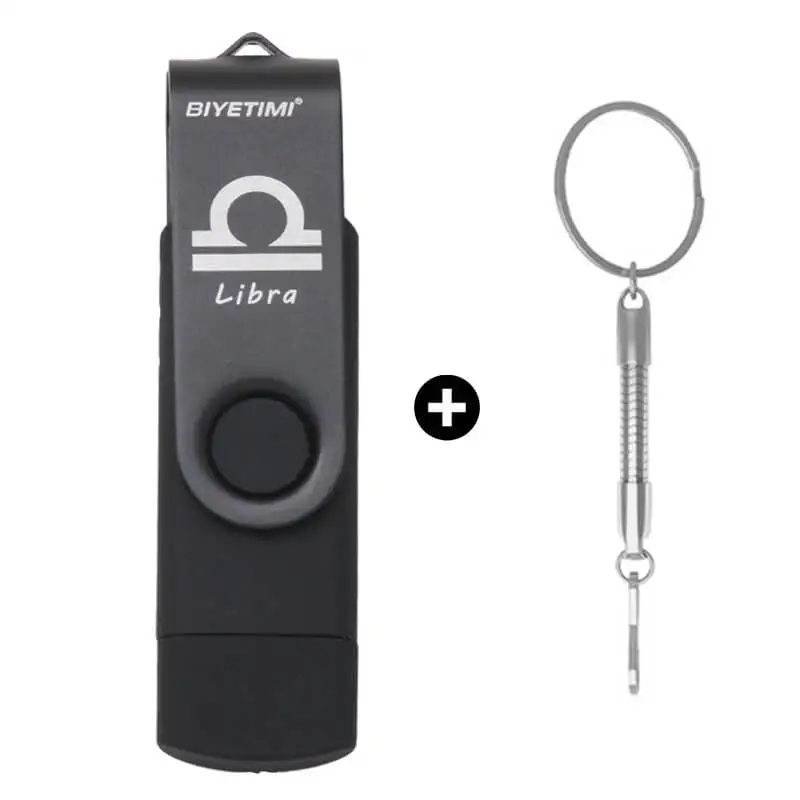 Libra Biyetimi 12 созвездий USB флэш-накопитель 32 ГБ флэш-накопитель 4 Гб памяти cle USB флеш-накопитель 2,0 флеш-накопитель для Android - Цвет: Libra