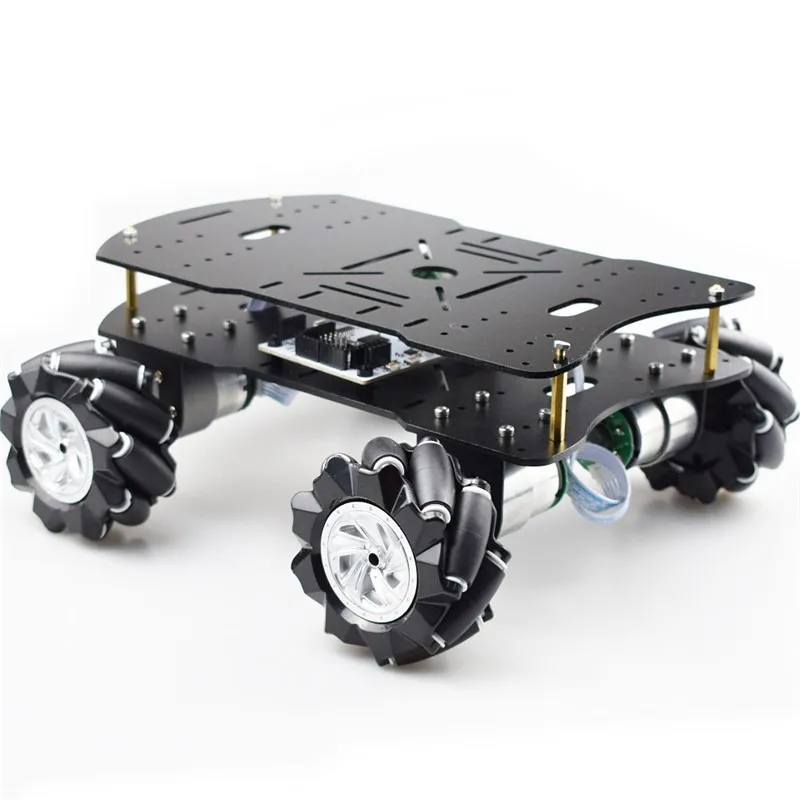 4WD-Mecanum-Robot-Car-Smart-Car-Chassis-Kit-Load-Capacity-10KG-w-80mm ...