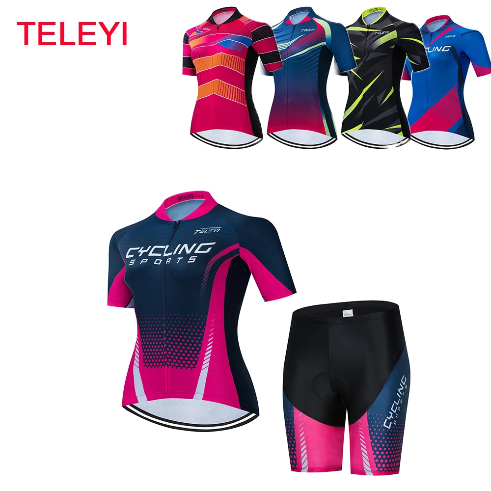 Teleyi 2020 женские велосипедные Джерси дышащие футболки для женщин mtb maillot