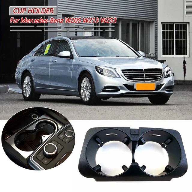 Auto Vorne Mitte Konsole Tasse Halter Getränke Halterung für Mercedes-Benz  C GLC V E Klasse W205 W253 W447 w213 2056800691 - AliExpress