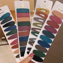 

BB Hair Clip Acrylic Solid Hairpins for Women Girl Fashion Korean Head Accessories Wholesale