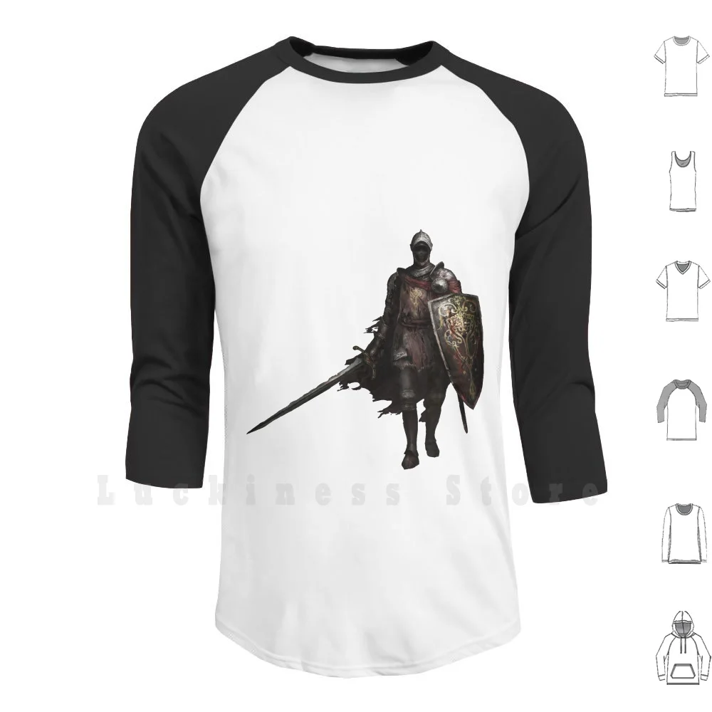 Balder Knight Felpe Manica Lunga Dark Souls Dark Souls Game The Knight Estus Solair Lautrec Smaug Ornstine