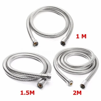 

Stainless Steel Shower Hose Handheld Shower Head Hose Lightweight Flexible for Bathroom DTT88
