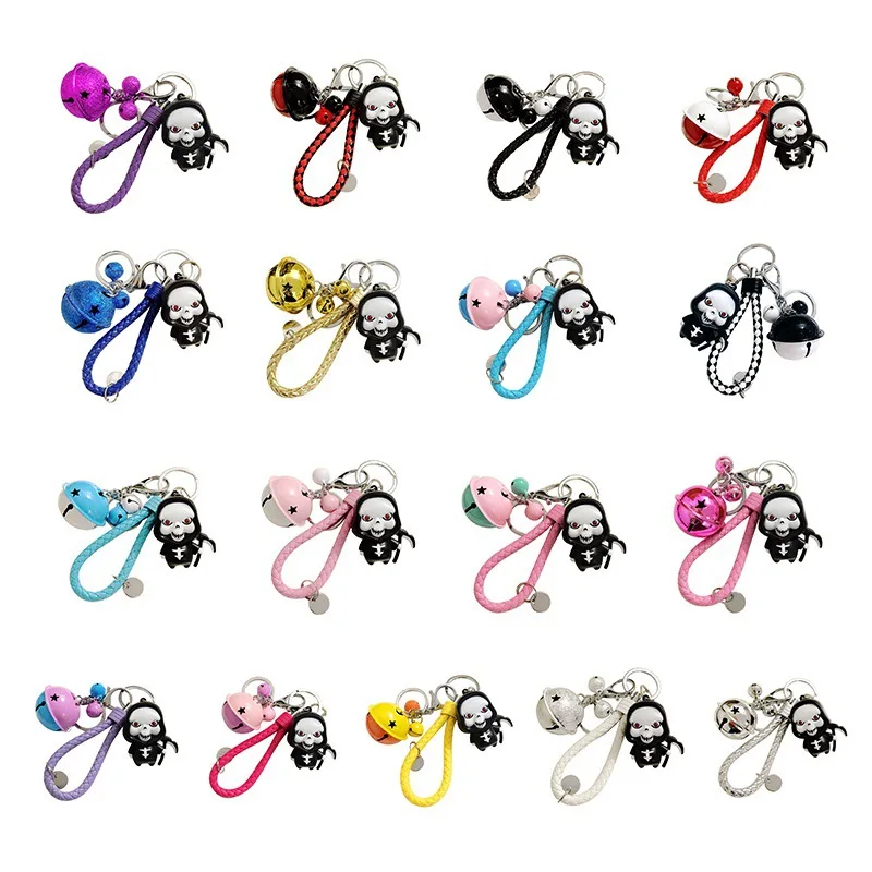 

Outdoor camping LED light vocal keychain ghost pendant outdoor tools